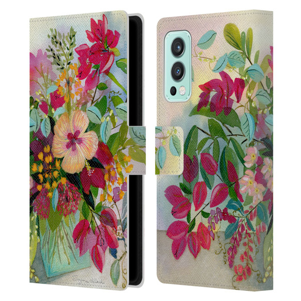 Suzanne Allard Floral Graphics Flamands Leather Book Wallet Case Cover For OnePlus Nord 2 5G