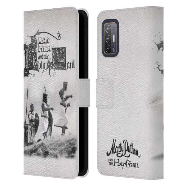 Monty Python Key Art Holy Grail Leather Book Wallet Case Cover For HTC Desire 21 Pro 5G