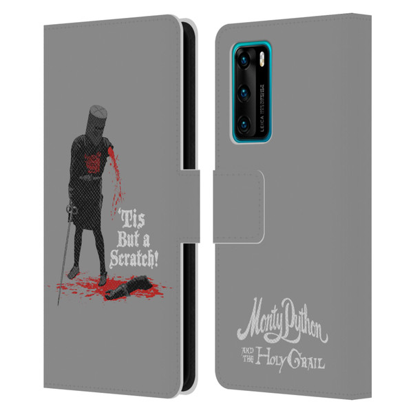 Monty Python Key Art Tis But A Scratch Leather Book Wallet Case Cover For Huawei P40 5G