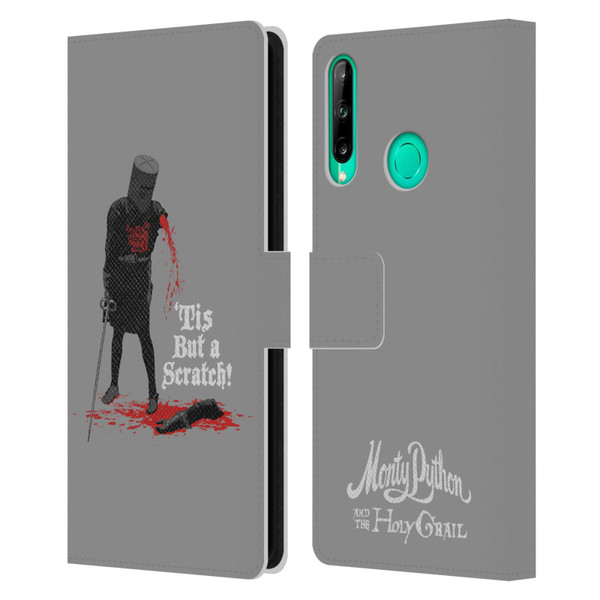 Monty Python Key Art Tis But A Scratch Leather Book Wallet Case Cover For Huawei P40 lite E