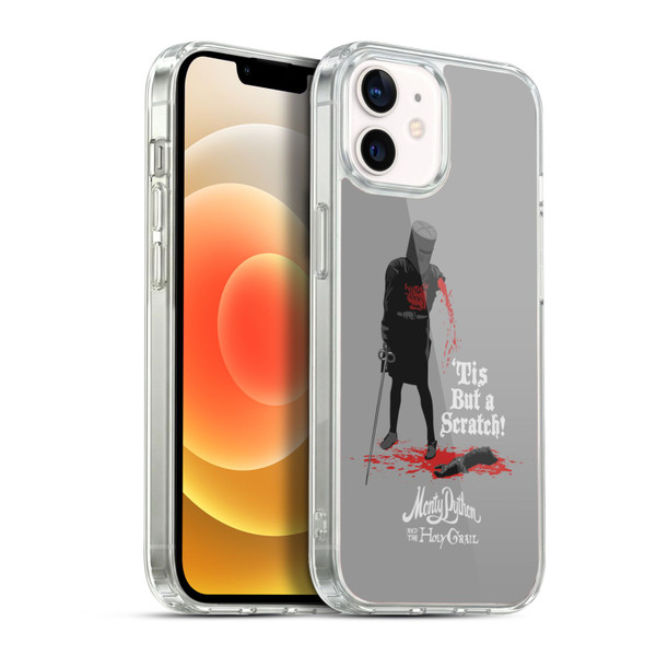 Monty Python Key Art Tis But A Scratch Soft Gel Case for Apple iPhone 12 / iPhone 12 Pro & MagSafe
