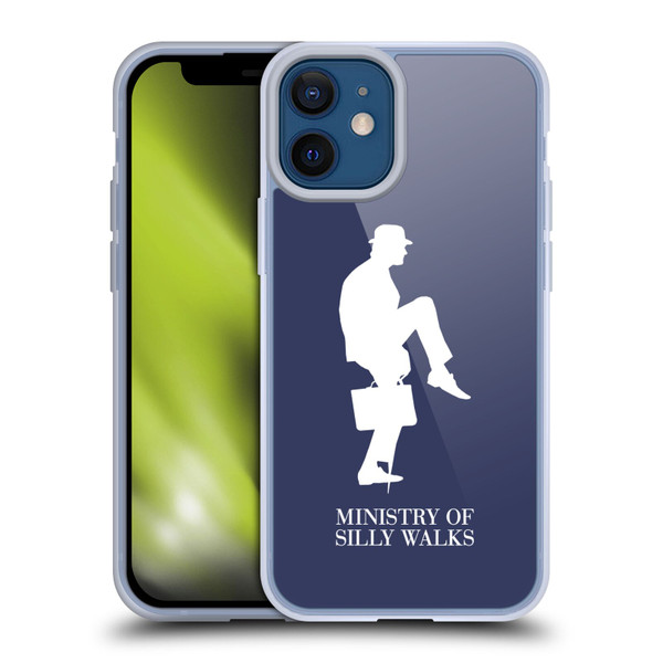 Monty Python Key Art Ministry Of Silly Walks Soft Gel Case for Apple iPhone 12 Mini