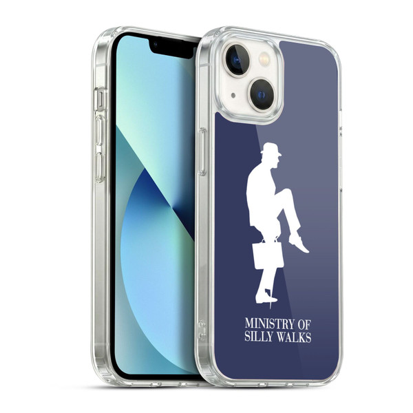 Monty Python Key Art Ministry Of Silly Walks Soft Gel Case for Apple iPhone 13