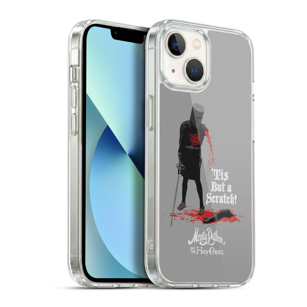 Monty Python Key Art Tis But A Scratch Soft Gel Case for Apple iPhone 13