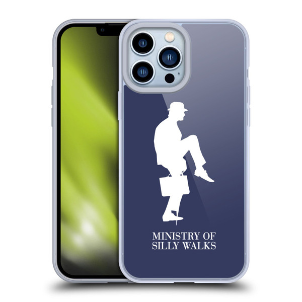 Monty Python Key Art Ministry Of Silly Walks Soft Gel Case for Apple iPhone 13 Pro Max