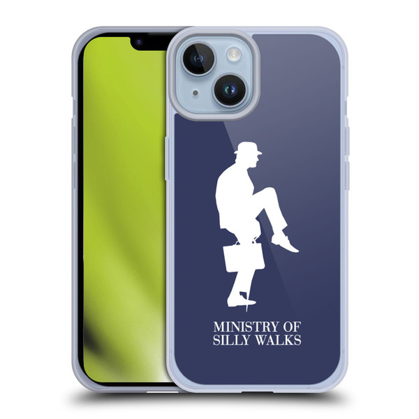 Monty Python Key Art Ministry Of Silly Walks Soft Gel Case for Apple iPhone 14