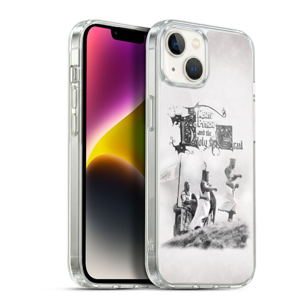 Monty Python Key Art Holy Grail Soft Gel Case for Apple iPhone 14 Plus & MagSafe