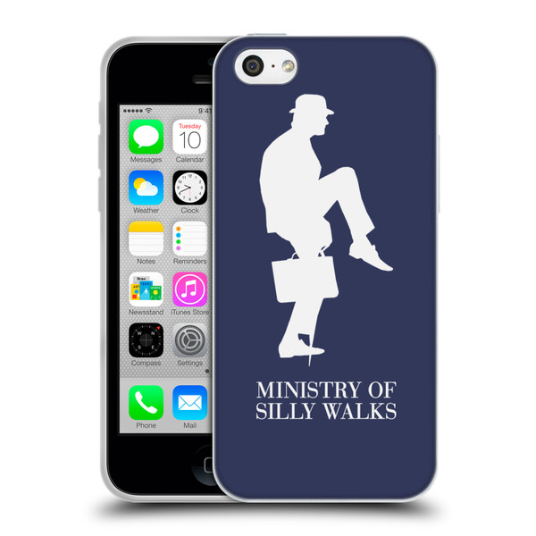 Monty Python Key Art Ministry Of Silly Walks Soft Gel Case for Apple iPhone 5c
