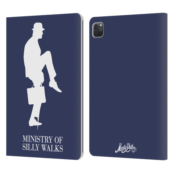 Monty Python Key Art Ministry Of Silly Walks Leather Book Wallet Case Cover For Apple iPad Pro 11 2020 / 2021 / 2022