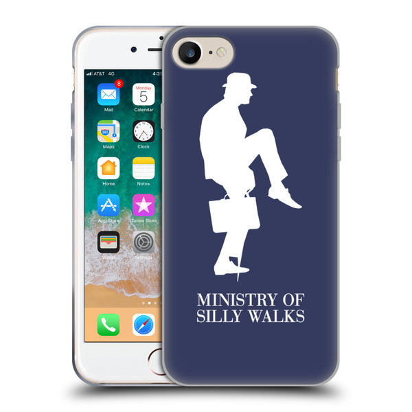 Monty Python Key Art Ministry Of Silly Walks Soft Gel Case for Apple iPhone 7 / 8 / SE 2020 & 2022