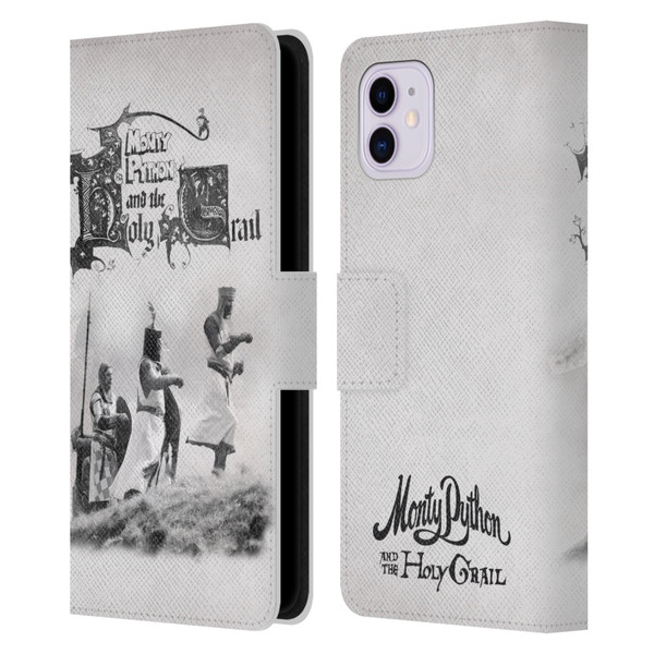 Monty Python Key Art Holy Grail Leather Book Wallet Case Cover For Apple iPhone 11