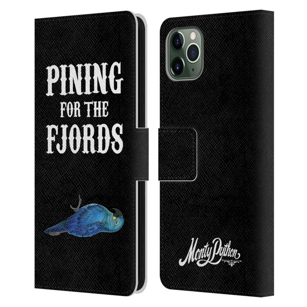 Monty Python Key Art Pining For The Fjords Leather Book Wallet Case Cover For Apple iPhone 11 Pro Max