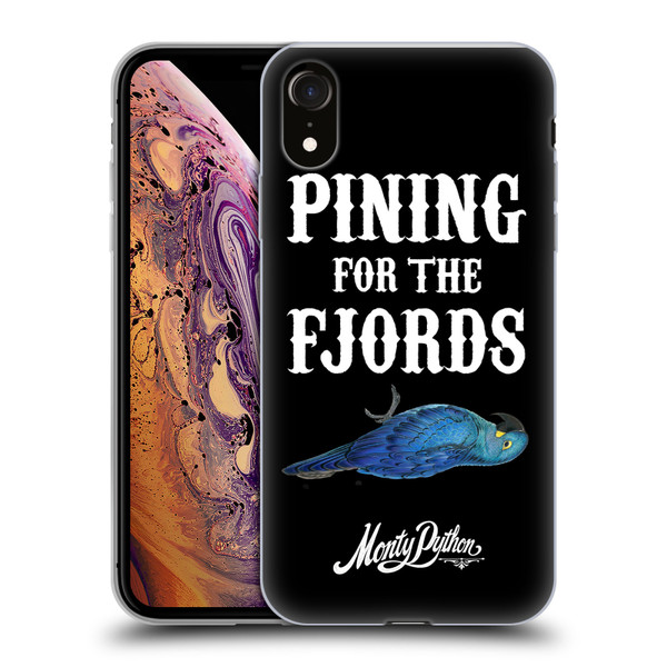 Monty Python Key Art Pining For The Fjords Soft Gel Case for Apple iPhone XR