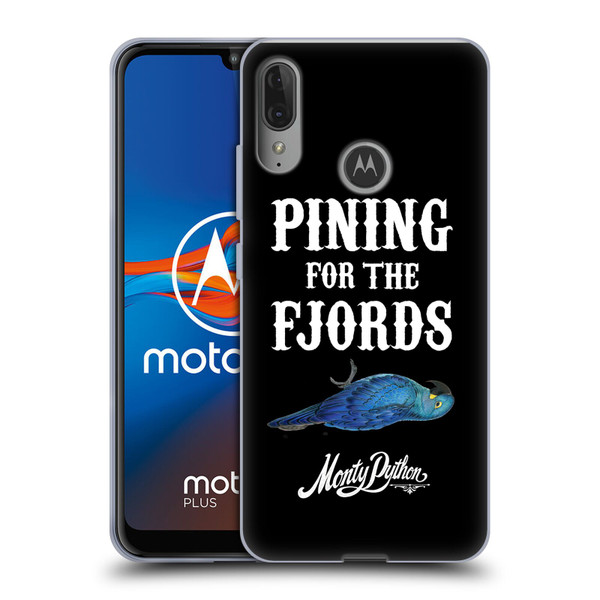 Monty Python Key Art Pining For The Fjords Soft Gel Case for Motorola Moto E6 Plus