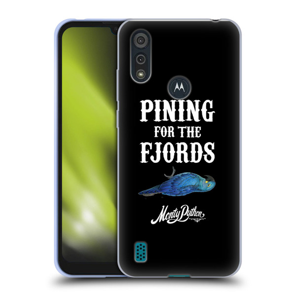 Monty Python Key Art Pining For The Fjords Soft Gel Case for Motorola Moto E6s (2020)