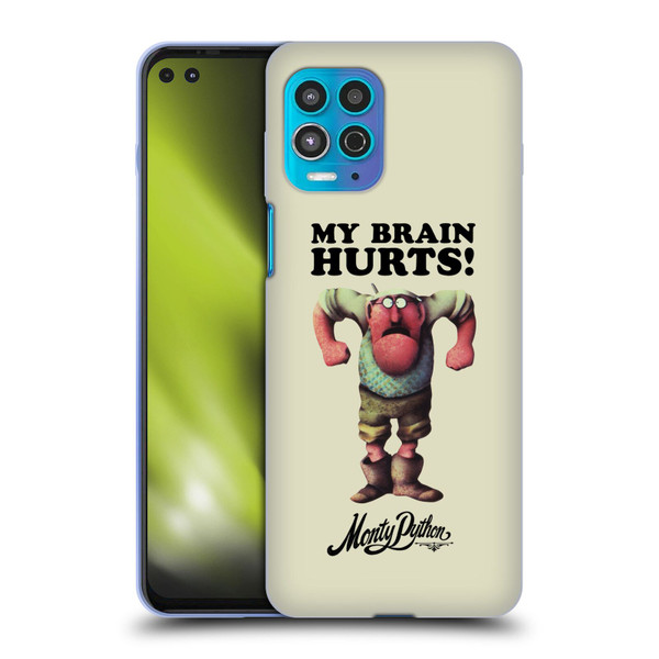 Monty Python Key Art My Brain Hurts Soft Gel Case for Motorola Moto G100