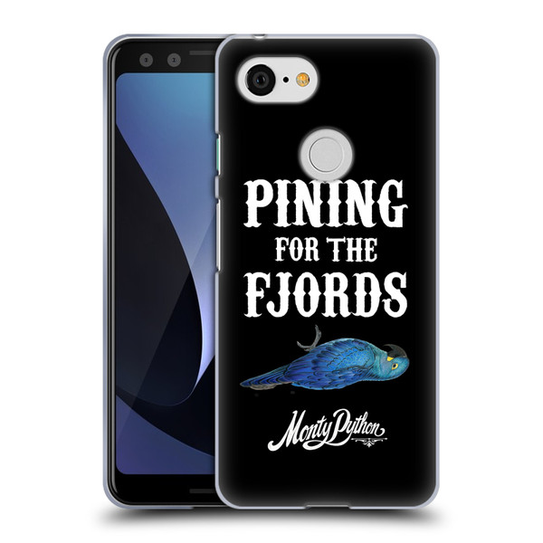 Monty Python Key Art Pining For The Fjords Soft Gel Case for Google Pixel 3