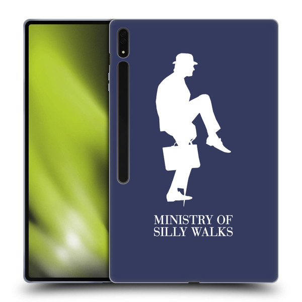 Monty Python Key Art Ministry Of Silly Walks Soft Gel Case for Samsung Galaxy Tab S8 Ultra