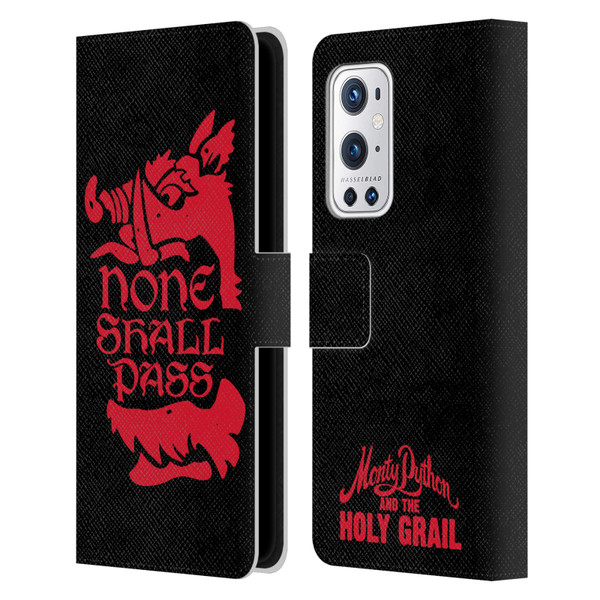 Monty Python Key Art None Shall Pass Leather Book Wallet Case Cover For OnePlus 9 Pro