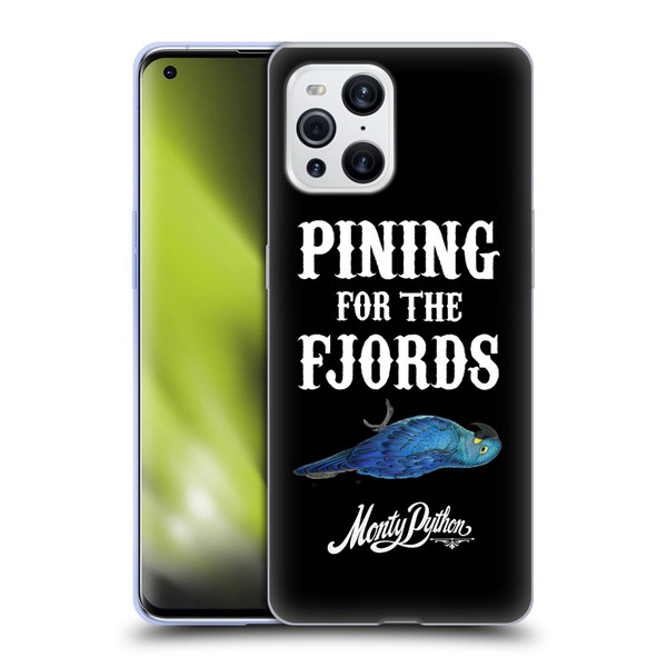 Monty Python Key Art Pining For The Fjords Soft Gel Case for OPPO Find X3 / Pro