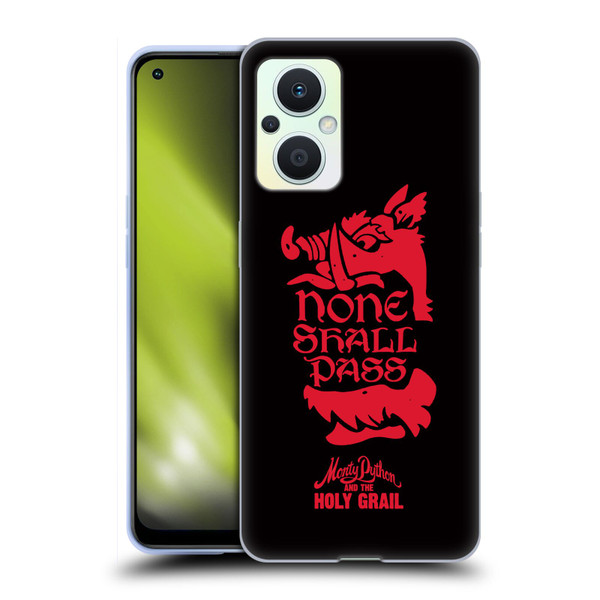 Monty Python Key Art None Shall Pass Soft Gel Case for OPPO Reno8 Lite