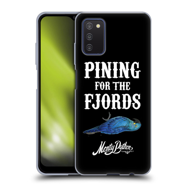 Monty Python Key Art Pining For The Fjords Soft Gel Case for Samsung Galaxy A03s (2021)