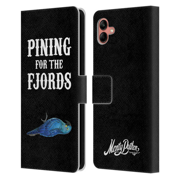 Monty Python Key Art Pining For The Fjords Leather Book Wallet Case Cover For Samsung Galaxy A04 (2022)