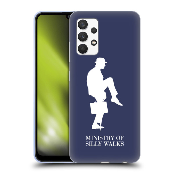 Monty Python Key Art Ministry Of Silly Walks Soft Gel Case for Samsung Galaxy A32 (2021)