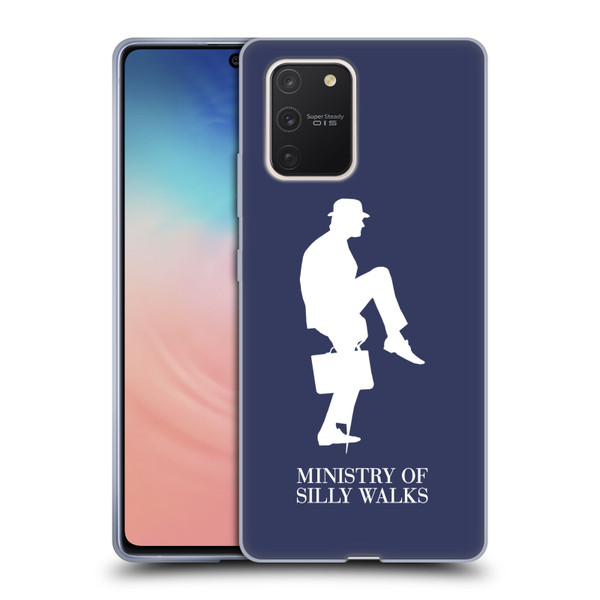 Monty Python Key Art Ministry Of Silly Walks Soft Gel Case for Samsung Galaxy S10 Lite
