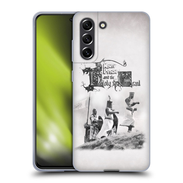 Monty Python Key Art Holy Grail Soft Gel Case for Samsung Galaxy S21 FE 5G