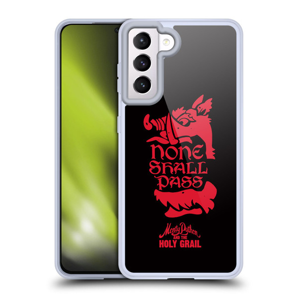 Monty Python Key Art None Shall Pass Soft Gel Case for Samsung Galaxy S21 5G