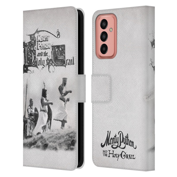 Monty Python Key Art Holy Grail Leather Book Wallet Case Cover For Samsung Galaxy M13 (2022)