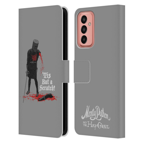 Monty Python Key Art Tis But A Scratch Leather Book Wallet Case Cover For Samsung Galaxy M13 (2022)