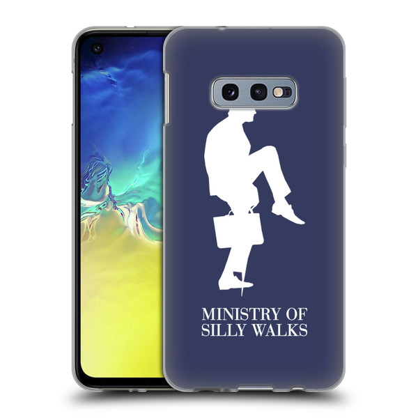 Monty Python Key Art Ministry Of Silly Walks Soft Gel Case for Samsung Galaxy S10e