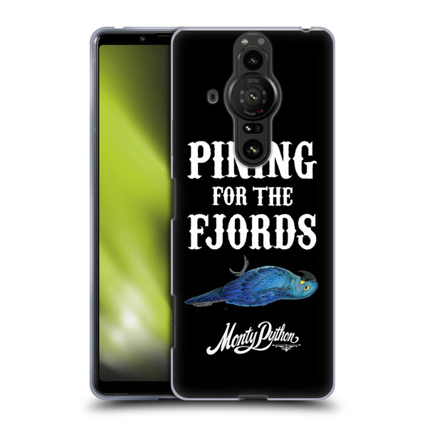 Monty Python Key Art Pining For The Fjords Soft Gel Case for Sony Xperia Pro-I