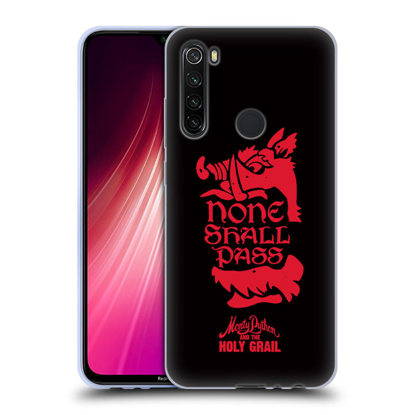 Monty Python Key Art None Shall Pass Soft Gel Case for Xiaomi Redmi Note 8T