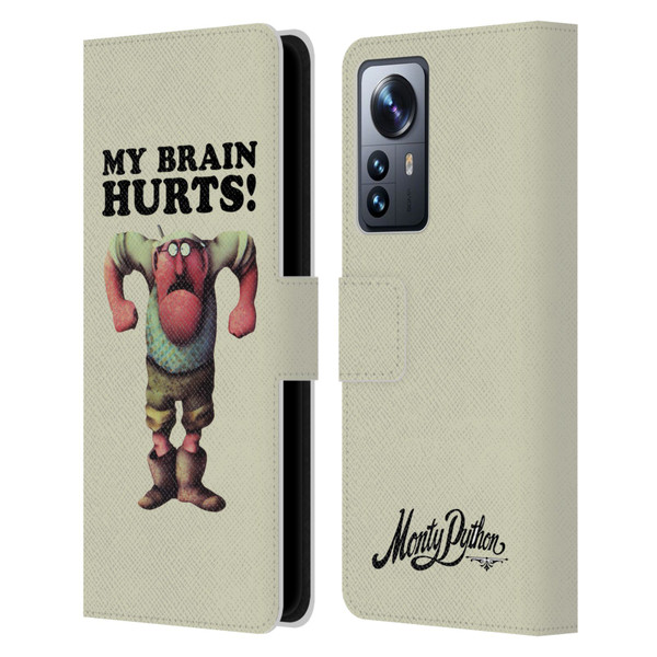 Monty Python Key Art My Brain Hurts Leather Book Wallet Case Cover For Xiaomi 12 Pro