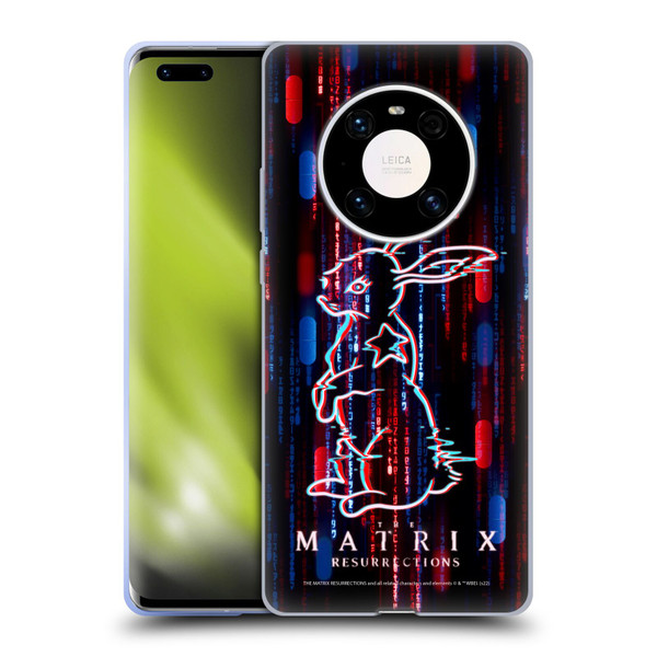 The Matrix Resurrections Key Art Choice Is An Illusion Soft Gel Case for Huawei Mate 40 Pro 5G