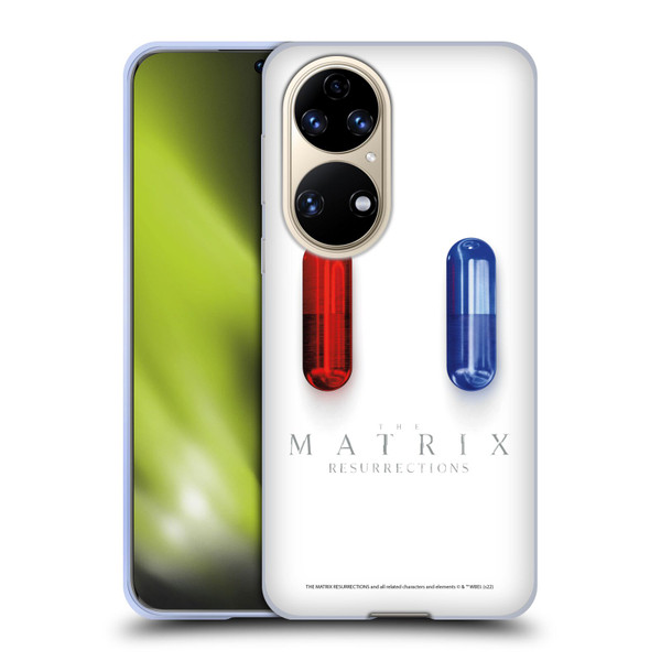 The Matrix Resurrections Key Art Poster Soft Gel Case for Huawei P50