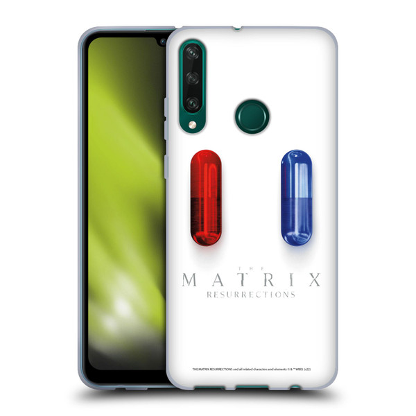 The Matrix Resurrections Key Art Poster Soft Gel Case for Huawei Y6p