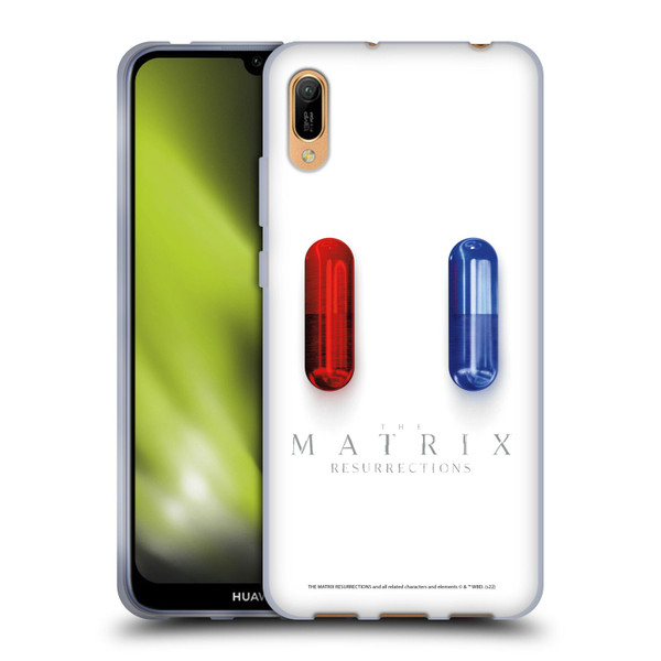 The Matrix Resurrections Key Art Poster Soft Gel Case for Huawei Y6 Pro (2019)