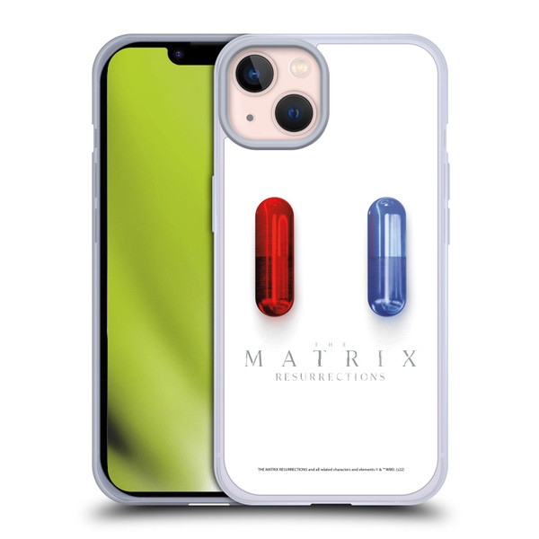 The Matrix Resurrections Key Art Poster Soft Gel Case for Apple iPhone 13