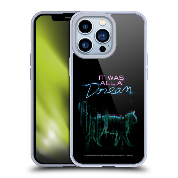 The Matrix Resurrections Key Art It Was All A Dream Soft Gel Case for Apple iPhone 13 Pro