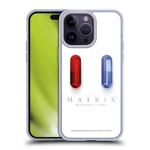 The Matrix Resurrections Key Art Poster Soft Gel Case for Apple iPhone 14 Pro Max