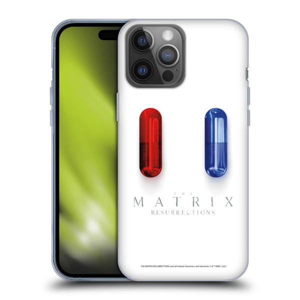 The Matrix Resurrections Key Art Poster Soft Gel Case for Apple iPhone 14 Pro Max
