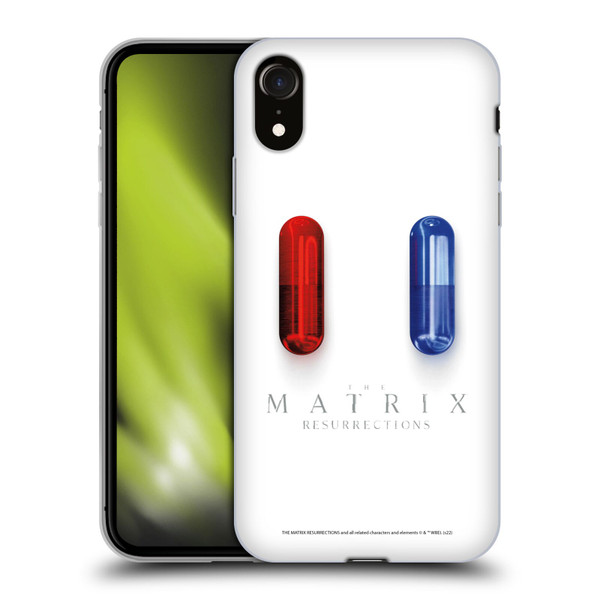 The Matrix Resurrections Key Art Poster Soft Gel Case for Apple iPhone XR