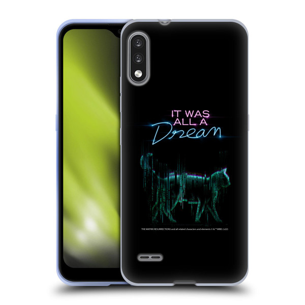 The Matrix Resurrections Key Art It Was All A Dream Soft Gel Case for LG K22