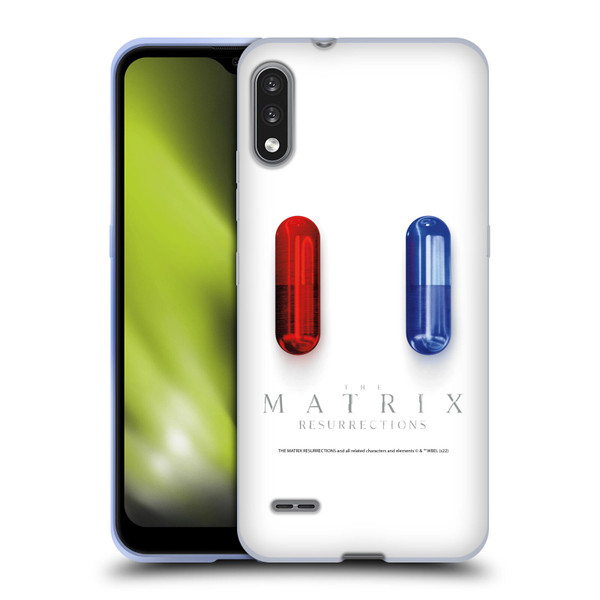 The Matrix Resurrections Key Art Poster Soft Gel Case for LG K22