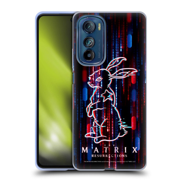 The Matrix Resurrections Key Art Choice Is An Illusion Soft Gel Case for Motorola Edge 30