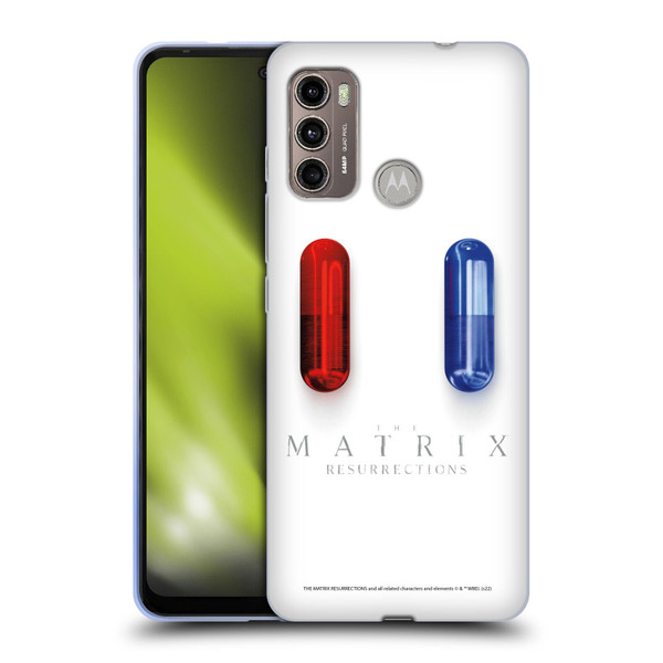 The Matrix Resurrections Key Art Poster Soft Gel Case for Motorola Moto G60 / Moto G40 Fusion